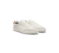 BOSS BOSS BY BECKHAM Sneakers in pelle e pelle scamosciata - Style Zarek_Tenn_sddr_DB, 50549408 Bianco 45