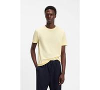 BOSS BOSS BY BECKHAM T-shirt in cotone e seta - Style Taut 75_DB, 50560528 Giallo chiaro XL