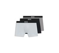 BOSS BOSS ONE boxer in cotone elasticizzato in confezione da tre - Style BoxerBr 3P BOSS ONE, 50544272 Blu / Grigio L