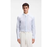 BOSS BOSS ONE Camicia slim fit in twill di cotone a righe - Style H-HANK-SP-B1-C9-263, 50567319 Righe azzurre 45
