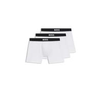 BOSS BOSS ONE confezione da tre boxer con elastico in vita logato - Style BoxerBr 3P BOSS ONE, 50544272 Bianco M