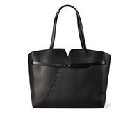 BOSS Revers Borsa shopper nero, pelle di vacchetta grana, donna