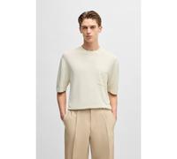 BOSS BOSS SELECTED BY SHOHEI OHTANI T-shirt relaxed fit in fresco misto seta - Style C-Jervasio, 50537643 Bianco M