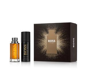 Boss Boss The Scent For Him EDT 50 ml + DEO spray 150 ml M opzione Shimmering Cover with Bottle