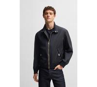 BOSS BOSS x ASTON MARTIN Bomber idrorepellente con rifiniture in nabuk - Style L-Olly_AM, 50534775 Blu scuro 52