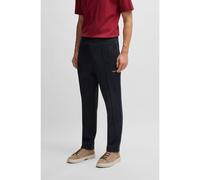 BOSS BOSS x ASTON MARTIN Pantaloni della tuta in jersey con banda in pelle traforata - Style L-Braxton_AM, 50541021 Blu scuro XXL