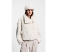 BOSS BOSS x Steiff Cappotto relaxed fit in tessuto peluche - Style Citeddy1, 50550632 Bianco 40