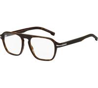 BOSS BOSS1510 086, Avana, ECO acetate, Uomini occhiali 52