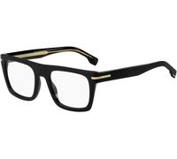 Hugo Boss Uomo BOSS 1597 807 Montature da vista Plastica Nero Squadrata