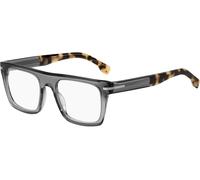 Hugo Boss Uomo BOSS 1597 ACI Montature da vista Plastica Grigio/Havana Squadrata