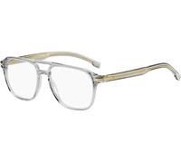 BOSS BOSS1600 KB7, Trasparente, ECO acetate, Uomini occhiali 54