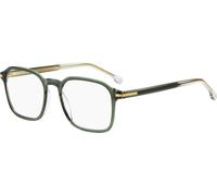 BOSS BOSS1629 1ED, Verde, ECO acetate, Uomini occhiali 51