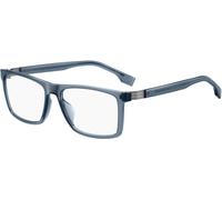BOSS BOSS1701/G PJP, Blu, Plastic, Uomini occhiali 57