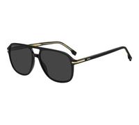 BOSS BOSS1751/S 807/IR, Nero, ECO acetate, Uomini occhiali da sole 57