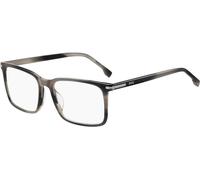 BOSS BOSS1753/G 2W8, Grigio, ECO acetate, Uomini occhiali 55