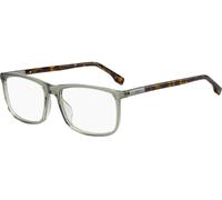 BOSS BOSS1834/G 1ED, Verde, ECO acetate, Uomini occhiali 56