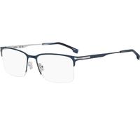 BOSS BOSS1850 FLL, Blu, ECO metal, Uomini occhiali 58