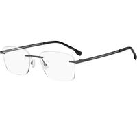 BOSS BOSS1873/F V81, Grigio, Titanium, Uomini occhiali 57