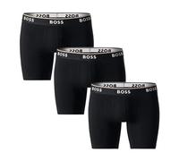 Boss - Boxer a slip in cotone ed elastan - Confezione da 3 - - Underwear - Uomo - Nero - XL