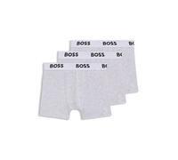 BOSS Boxer bambini in cotone elasticizzato in confezione da tre - Style J52663/A3204A, J52663 Grigio chiaro 102