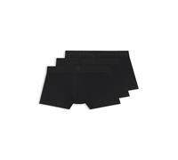 BOSS Boxer corti in cotone elasticizzato in confezione regalo da tre - Style Trunk 3P Logo Trio G, 50567789 Nero XL