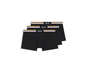 BOSS Boxer corti in misto cotone in confezione da tre - Style Trunk 3P Motion, 50516542 Nero M