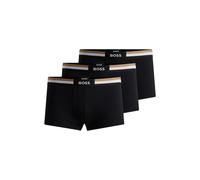 BOSS Boxer corti in misto cotone in confezione da tre - Style Trunk 3P Motion, 50516542 Nero S
