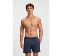 BOSS Pantaloncini da bagno 'Dolphin' blu scuro / bianco, Taglia S