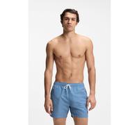 BOSS Boxer da mare a stampa con targhetta con logo - Style Vibe, 50518968 Celeste S