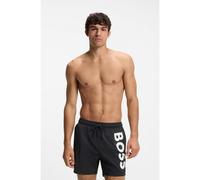 BOSS Pantaloncini da bagno Octopus Uomo asciugatura rapida nero/bianco Taglia L