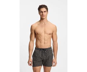 BOSS Boxer da mare ad asciugatura rapida interamente foderati con stampa del monogramma - Style Manu new, 50515720 Nero M