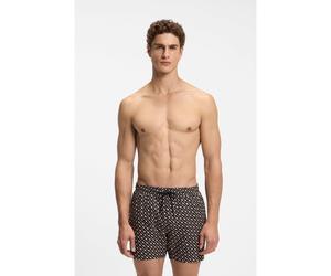 BOSS Boxer da mare ad asciugatura rapida interamente foderati con stampa del monogramma - Style Manu new, 50515720 Nero XL