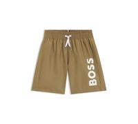 BOSS Boxer da mare bambini con logo stampato - Style J53171/29504A, J53171 Marrone 150