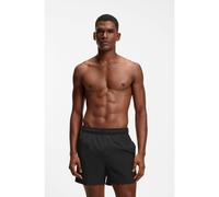 BOSS Boxer da mare con bordo monogramma Double B - Style Jet_Trunks, 50561115 Nero M