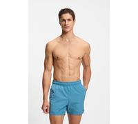 BOSS Boxer da mare con bordo monogramma Double B - Style Jet_Trunks, 50561115 Turchese XXL
