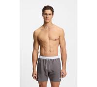 BOSS Boxer da mare con logo a contrasto e profili - Style Starfish, 50514429 Grigio M