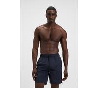 BOSS Boxer da mare con logo ricamato 3D - Style Whale, 50469329 Blu scuro L
