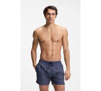 BOSS Boxer da mare con microstampa e applicazione con logo - Style Vibe, 50518968 Blu XXL