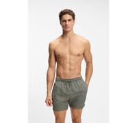 BOSS Boxer da mare con microstampa e applicazione con logo - Style Vibe, 50518968 Verde XXL