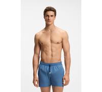 BOSS Boxer da mare con righe tipiche del marchio e logo - Style Iconic, 50491594 Celeste S