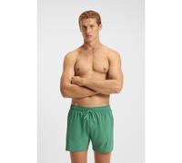 BOSS Boxer da mare con righe tipiche del marchio e logo - Style Iconic, 50491594 Verde XL