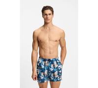 BOSS Boxer da mare con targhetta con logo e stampa all-over - Style Piranha, 50508844 Celeste 5XL