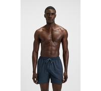 BOSS Boxer da mare con targhetta con logo e stampa del monogramma dégradé - Style Vale_Trunk, 50534343 Blu L