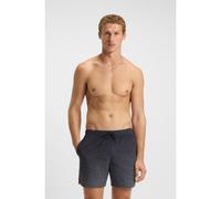 BOSS Boxer da mare con targhetta con logo e stampa del monogramma dégradé - Style Vale_Trunk, 50534343 Grigio scuro XXL