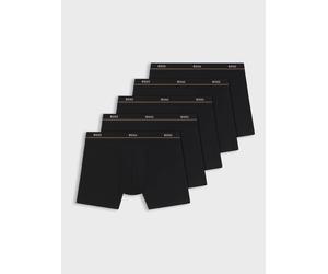 BOSS Boxer hipster con logo BOSS Essential 5 confezione small Nero