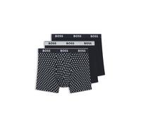 BOSS Boxer in confezione da tre - Style BoxerBr 3P Power Des, 50554438 Blu XXL