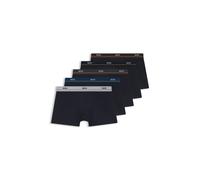 BOSS Boxer in cotone elasticizzato con elastico in vita con logo in confezione da cinque - Style Trunk 5P Essential, 50531660 Blu scuro S