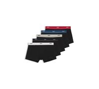 BOSS Boxer in cotone elasticizzato con elastico in vita con logo in confezione da cinque - Style Trunk 5P Essential, 50531660 Nero M