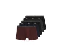 BOSS Boxer in cotone elasticizzato in confezione da cinque - Style BoxerBr 5P Essential, 50570055 Blu / Rosso / Nero XS