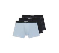 BOSS Boxer in cotone elasticizzato in confezione da tre - Style BoxerBr3P BOSS ONE D, 50549856 Blu XL